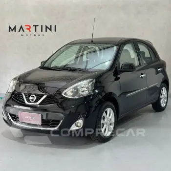 NISSAN MARCH SL 1.6 16V Flex Fuel 5p 4 portas