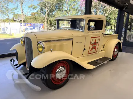 FORD A 4 CILINDROS BIGODE PARTIDA NO PÉ CAPOTA DE LONA 2P GASOLIN 2 portas