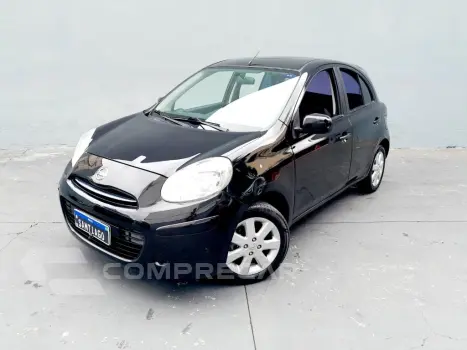 NISSAN MARCH SV 1.6 16V Flex Fuel 4 portas