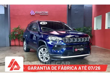 JEEP COMPASS 1.3 T270 TURBO FLEX LONGITUDE AT6 4 portas