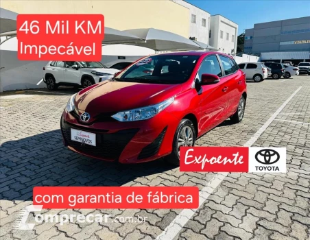 Toyota YARIS 1.5 16V FLEX XL PLUS CONNECT MULTIDRIVE 4 portas