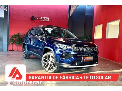JEEP COMPASS 1.3 T270 TURBO FLEX LIMITED AT6 4 portas