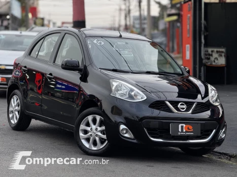 NISSAN MARCH SV 1.6 16V Flex Fuel 4 portas