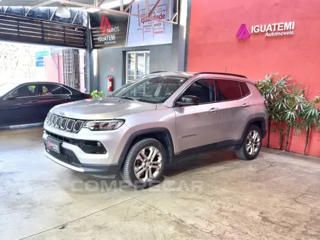 JEEP COMPASS 1.3 T270 TURBO FLEX LONGITUDE AT6 4 portas