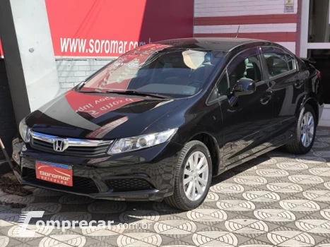 Honda CIVIC - 1.8 LXS 16V 4P AUTOMÁTICO 4 portas