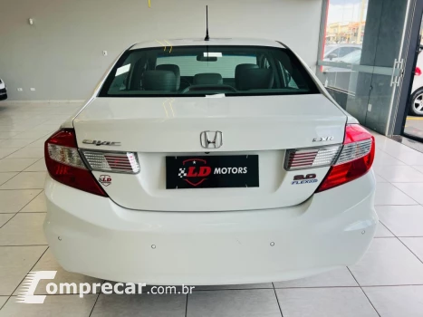 CIVIC 2.0 LXR 16V FLEX 4P AUTOMÁTICO