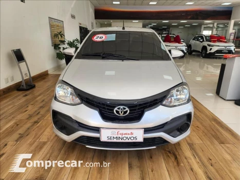 ETIOS 1.5 X PLUS 16V FLEX 4P AUTOMÁTICO