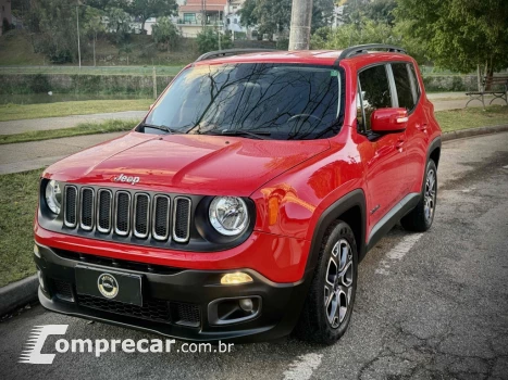 JEEP RENEGADE 1.8 16V FLEX LONGITUDE 4P AUTOMÁTICO 4 portas