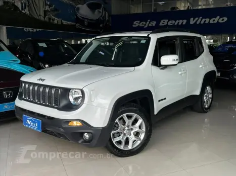 JEEP RENEGADE 1.8 16V FLEX LONGITUDE 4P AUTOMÁTICO 4 portas