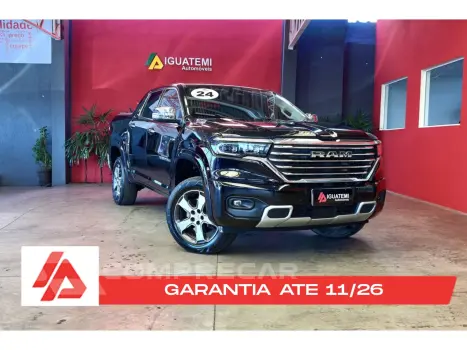 RAM RAMPAGE 2.0 HURRICANE 4 TURBO GASOLINA LARAMIE 4X4 AUTOMÁTIC 4 portas
