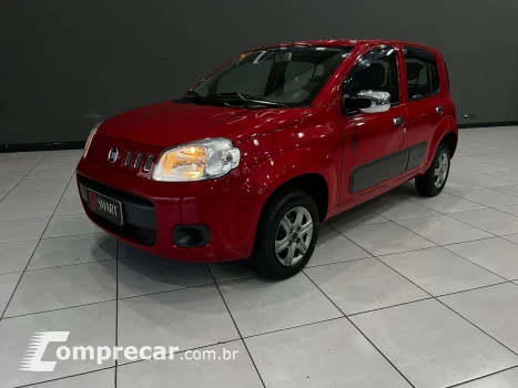 Fiat Uno Vivace College 1.0 8V (Flex) 4p 4 portas