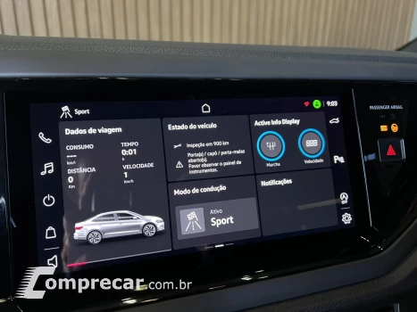 VIRTUS 1.4 250 TSI EXCLUSIVE AUTOMÁTICO