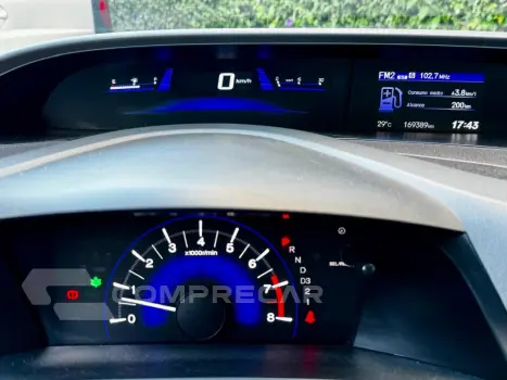 CIVIC 1.8 LXS 16V FLEX 4P AUTOMÁTICO