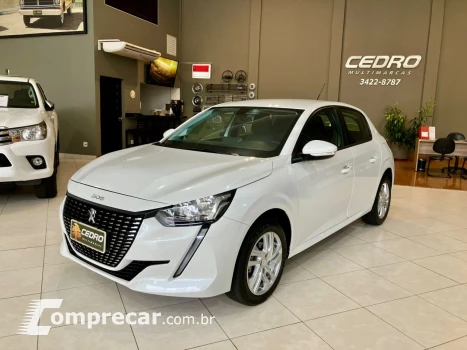 PEUGEOT 208 1.6 16V 4P FLEX ACTIVE AT6 AUTOMÁTICO 4 portas