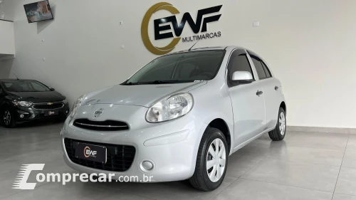 NISSAN MARCH S 1.0 16V Flex Fuel 5p 4 portas