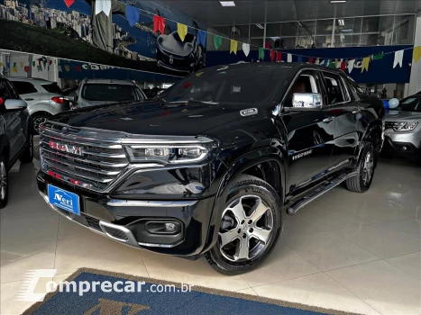 RAM RAMPAGE 2.0 TURBO DIESEL LARAMIE 4X4 AUTOMÁTICO 4 portas