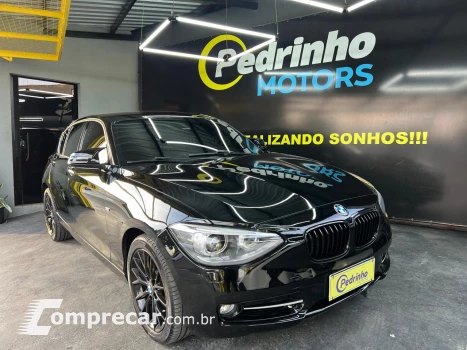 BMW 120I 2.0 16V 4P SPORT ACTIVEFLEX AUTOMÁTICO 4 portas