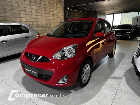 NISSAN MARCH 1.6 SV 16V FLEX 4P MANUAL 4 portas