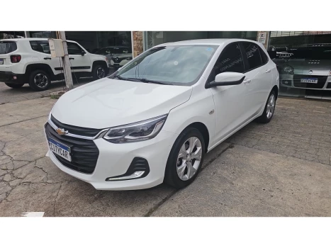 CHEVROLET ONIX 1.0 TURBO FLEX PLUS PREMIER AUTOMÁTICO 4 portas