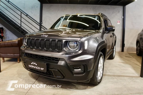 JEEP Renegade 1.3 16V 4P FLEX T270 SPORT TURBO AUTOMÁTICO 4 portas