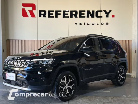 JEEP COMPASS 1.3 T270 TURBO FLEX LONGITUDE AT6 4 portas