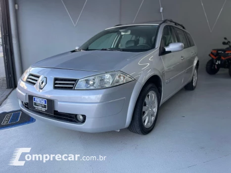 Renault Megane Grand Tour Dynam. Hi-Flex 1.6 16V 4 portas