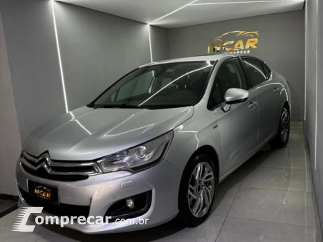 CITROEN C4 LOUNGE - 1.6 EXCLUSIVE 16V TURBO 4P AUTOMÁTICO 4 portas