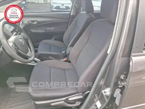 YARIS 1.5 16V FLEX SEDAN XL PLUS CONNECT MULTIDRI