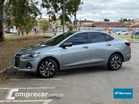 CHEVROLET ONIX 1.0 TURBO FLEX PLUS PREMIER AUTOMÁTICO 4 portas