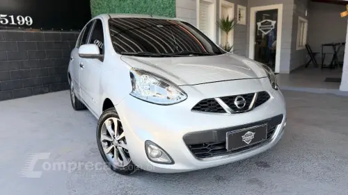 NISSAN MARCH SL 1.6 16V Flex Fuel 5p 4 portas