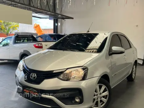 Toyota ETIOS SEDAN - 1.5 X PLUS SEDAN 16V 4P AUTOMÁTICO 4 portas