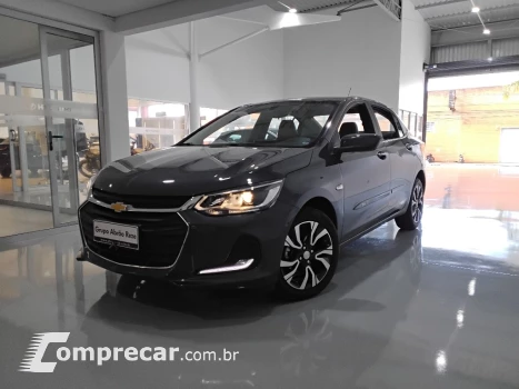 CHEVROLET ONIX 1.0 TURBO FLEX PLUS PREMIER AUTOMÁTICO 4 portas