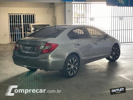 CIVIC 2.0 LXR 16V FLEX 4P AUTOMÁTICO