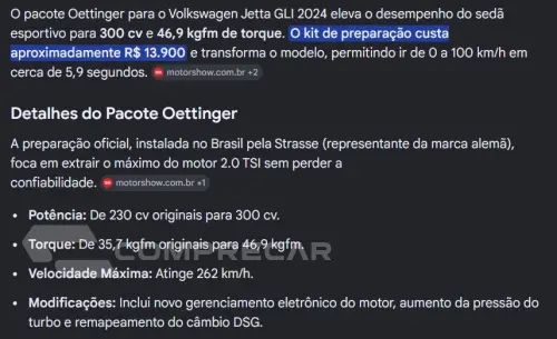 JETTA GLI 350 TSI 2.0 16V 4p Aut.