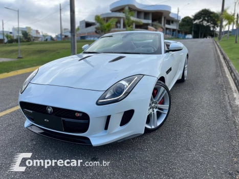 JAGUAR F-TYPE 3.0 S CABRIO SUPERCHARGED V6 24V GASOLINA 2P AUTOMÁTI 4 portas