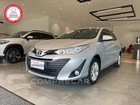 Toyota YARIS 1.5 16V FLEX SEDAN XL PLUS TECH MULTIDRIVE 4 portas