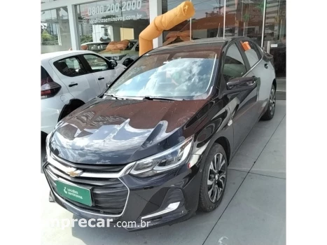 CHEVROLET ONIX 1.0 TURBO FLEX PLUS PREMIER AUTOMÁTICO 4 portas