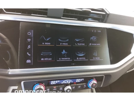 Q3 2.0 40 TFSI GASOLINA PERFORMANCE BLACK PLUS QUATTRO TIPTR
