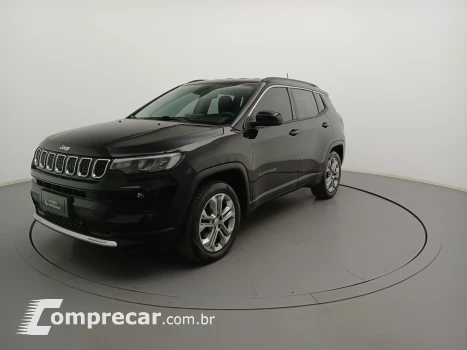 JEEP COMPASS 1.3 T270 TURBO FLEX LONGITUDE AT6 4 portas