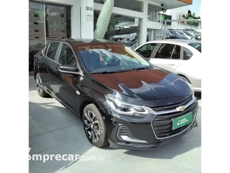 CHEVROLET ONIX 1.0 TURBO FLEX PLUS PREMIER AUTOMÁTICO 4 portas