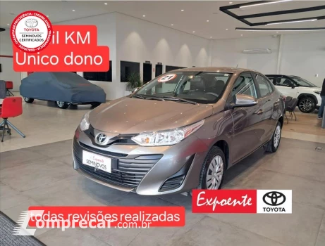 Toyota YARIS 1.5 16V FLEX SEDAN XL LIVE MULTIDRIVE 4 portas