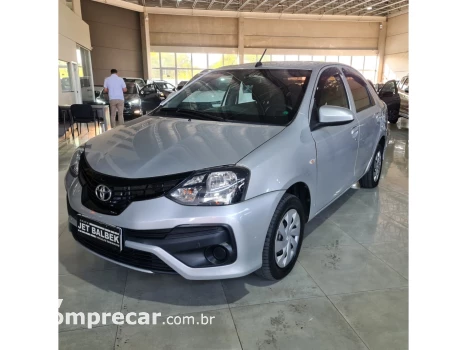 Toyota ETIOS 1.5 X PLUS SEDAN 16V FLEX 4P AUTOMÁTICO 4 portas