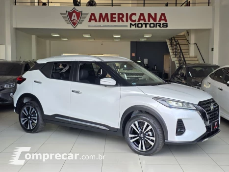 NISSAN Kicks 1.6 16V 4P FLEXSTART EXCLUSIVE XTRONIC AUTOMÁTICO CVT 4 portas