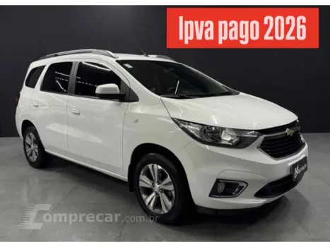 CHEVROLET SPIN SPIN PREMIER 7L 1.8 8V ECONOFLEX 4P C/AR - AUTOMÁTICO 4 portas