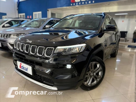 JEEP COMPASS 1.3 T270 TURBO FLEX LONGITUDE AT6 4 portas
