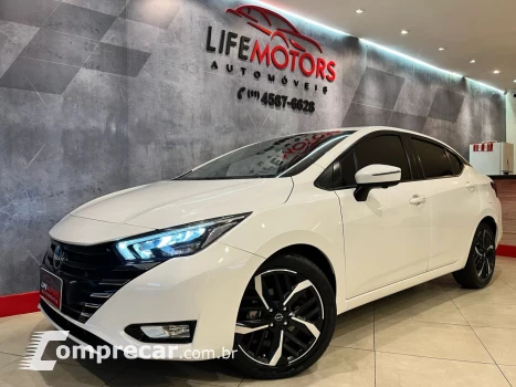 Versa Sedan 1.6 16V 4P FLEX EXCLUSIVE XTRONIC AUTOMÁTICO CVT