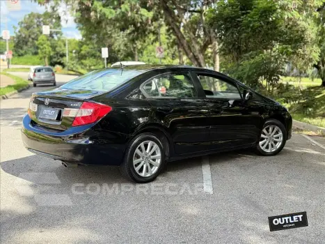 CIVIC 1.8 LXS 16V FLEX 4P AUTOMÁTICO