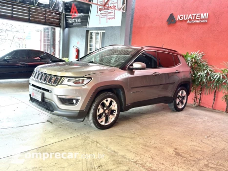 JEEP COMPASS 2.0 16V FLEX LONGITUDE AUTOMÁTICO 4 portas