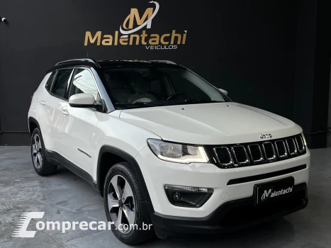 JEEP COMPASS 2.0 16V FLEX LONGITUDE AUTOMÁTICO 4 portas