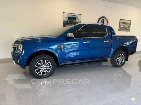 FORD Ranger 3.0 V6 4X4 LIMITED TURBO DIESEL CABINE DUPLA AUTOMÁTI 4 portas